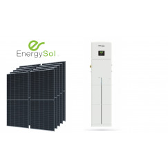 Fotovoltaická elektrárna o výkonu 5kWp s bateriovým úložištěm 6kWh včetně montáže