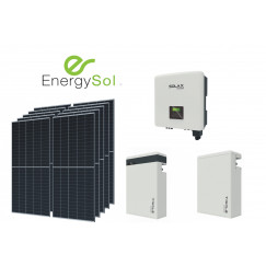 Fotovoltaická elektrárna o výkonu 7kWp s bateriovým úložištěm 11,6kWh včetně montáže