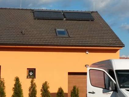 Solární systém pro ohřev TUV 
a přitápění